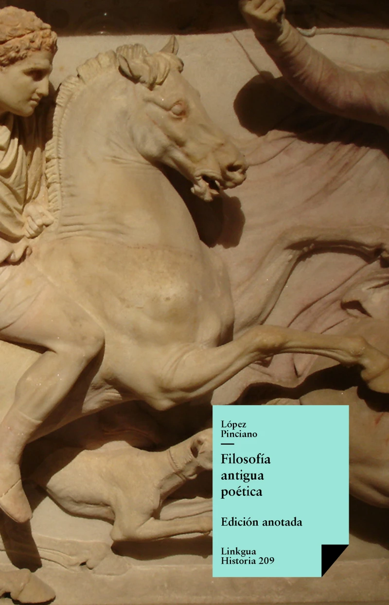 Portada: Filosofía antigua poética