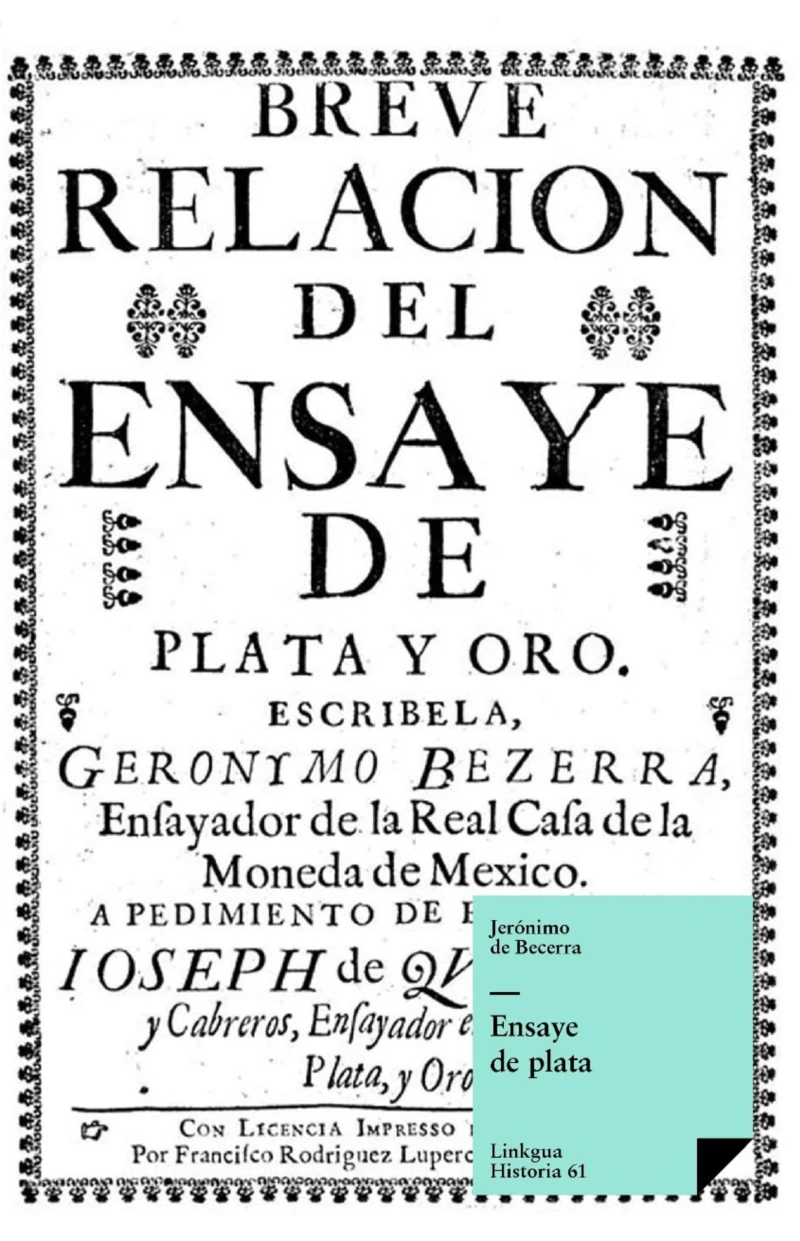 Portada: Ensaye de plata