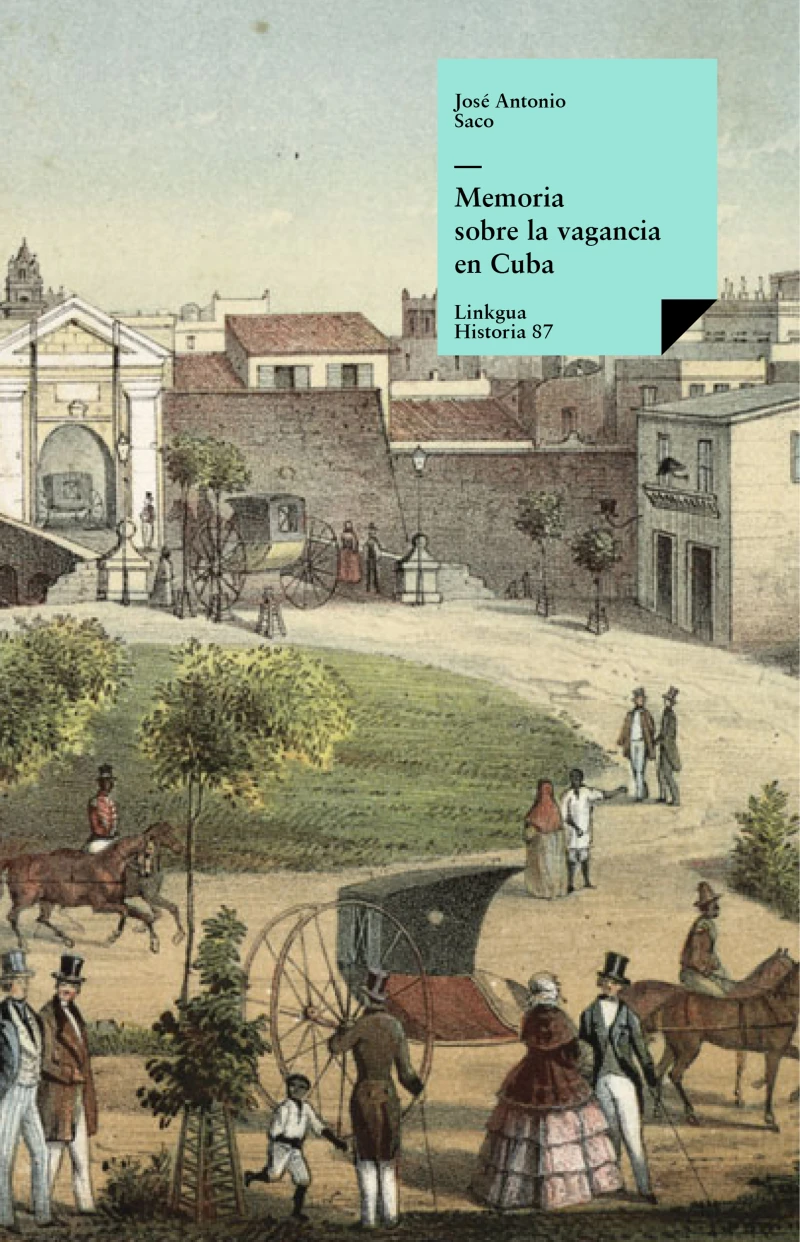 Portada: Memoria sobre la vagancia en Cuba