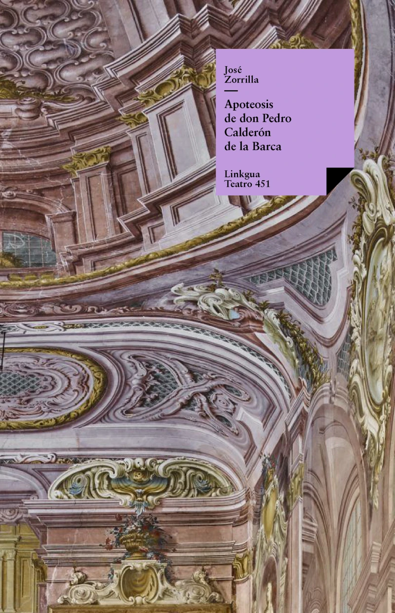 Portada: Apoteosis de don Pedro Calderón de la Barca