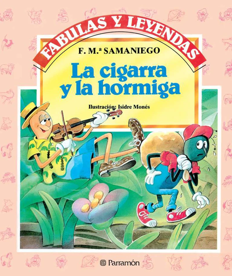 Portada: La cigarra y la hormiga