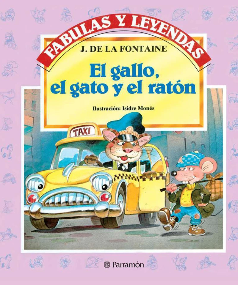 Portada: El gallo, el gato y el ratón