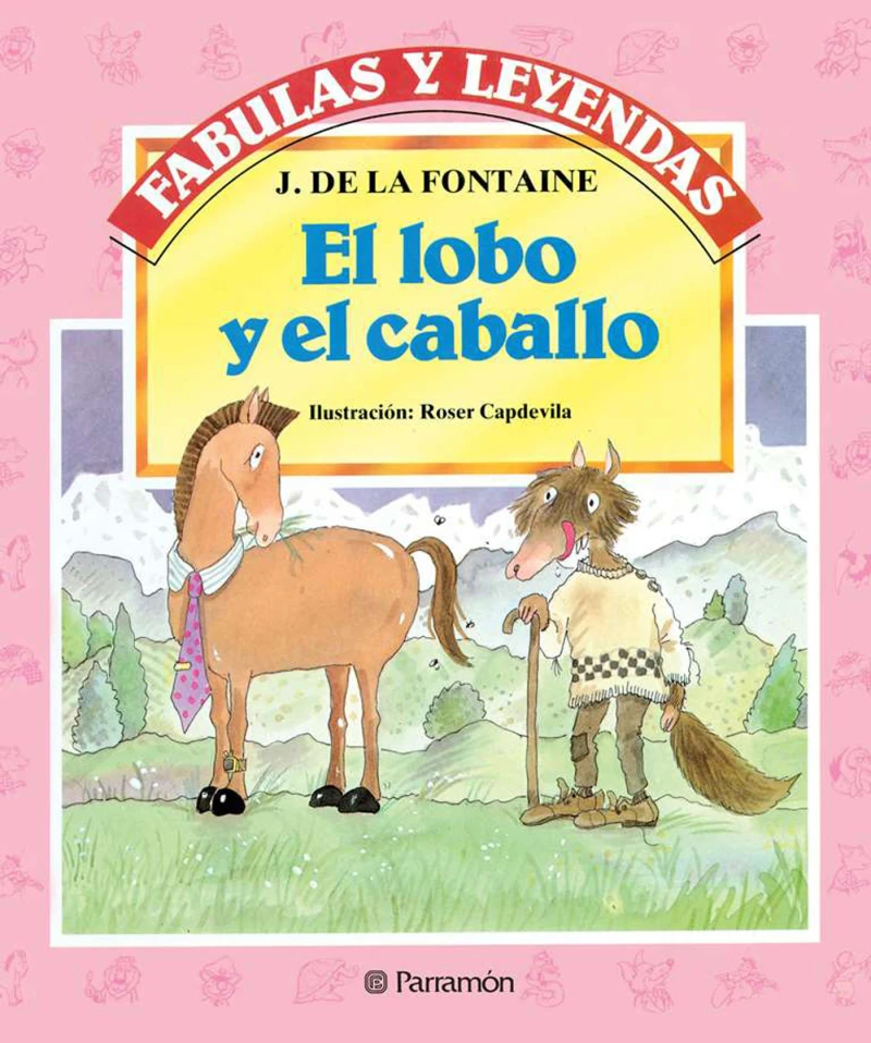 Portada: El lobo y el caballo