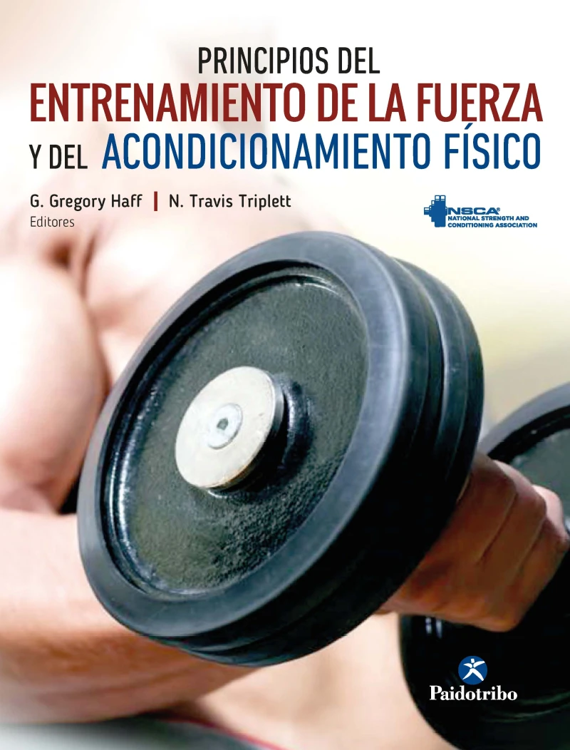 Portada: Principios del entrenamiento de la fuerza y del acondicionamiento físico NSCA (Color)