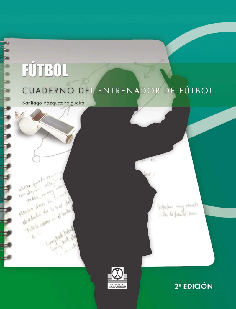 Portada: Cuaderno del entrenador de fútbol