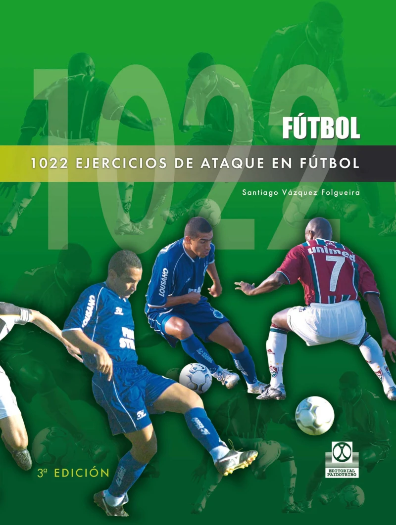 Portada: 1022 ejercicios de ataque en fútbol