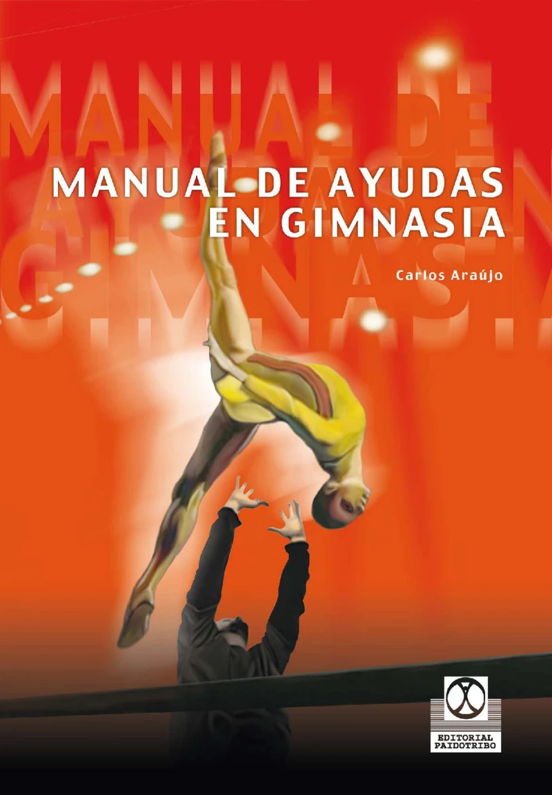Portada: Manual de ayudas en gimnasia (Bicolor)