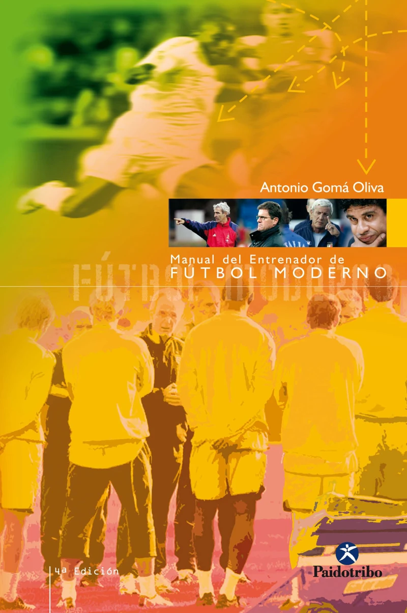 Portada: Manual del entrenador de fútbol moderno