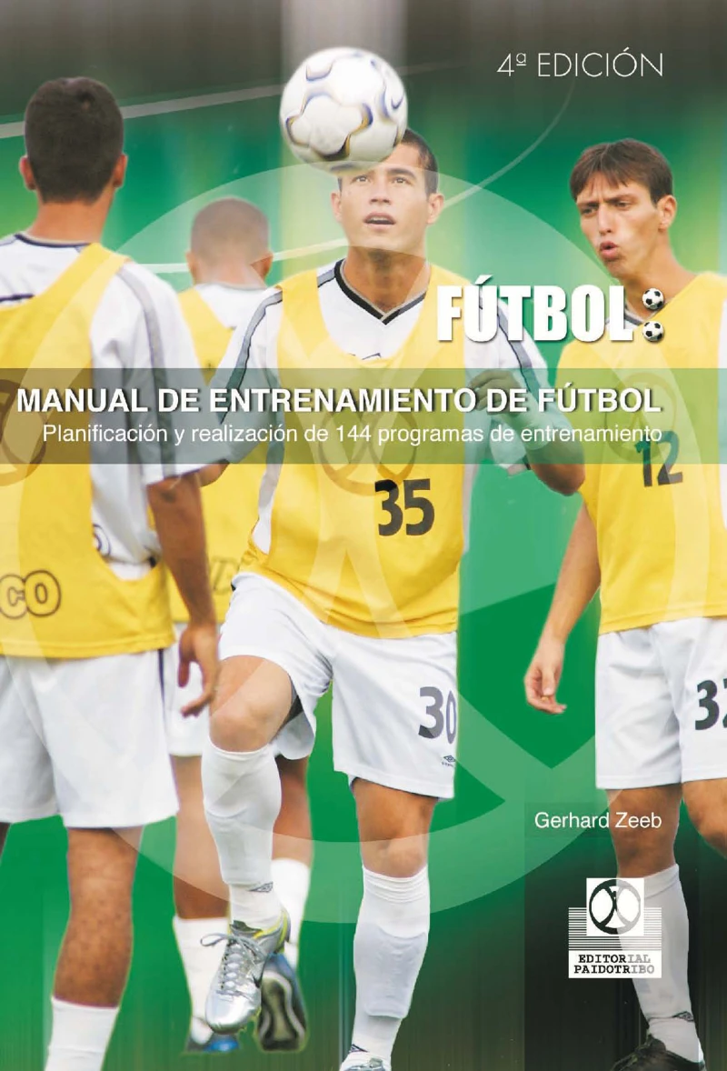 Portada: Manual de entrenamiento de fútbol