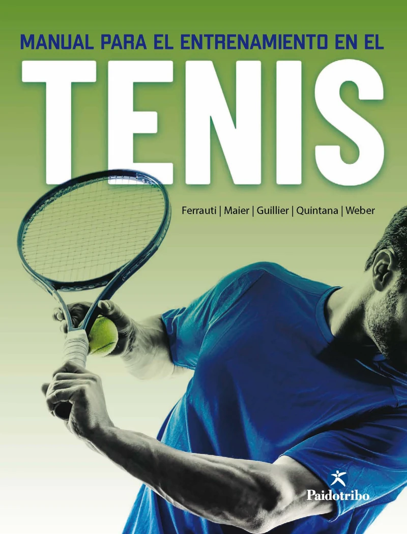 Portada: Manual para el entrenamiento en el tenis