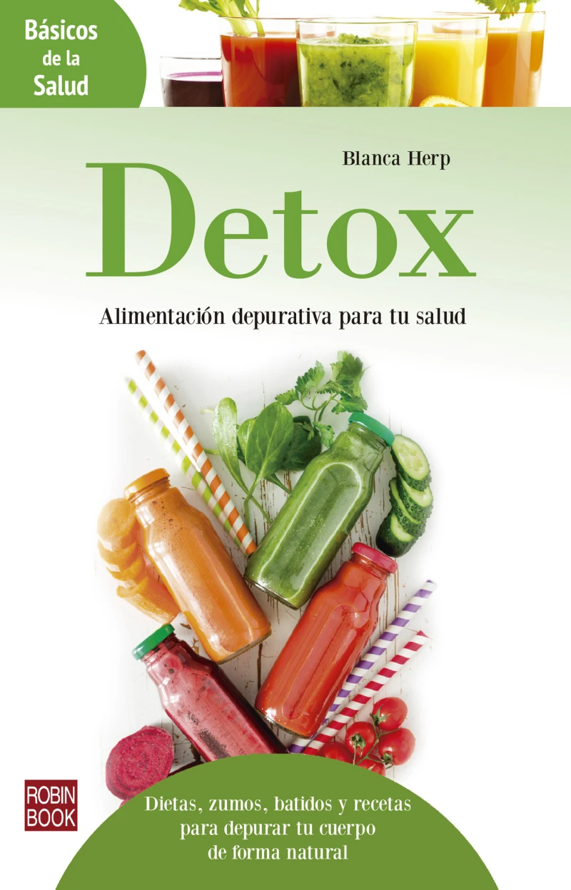Portada: Detox: Alimentación depurativa para tu salud