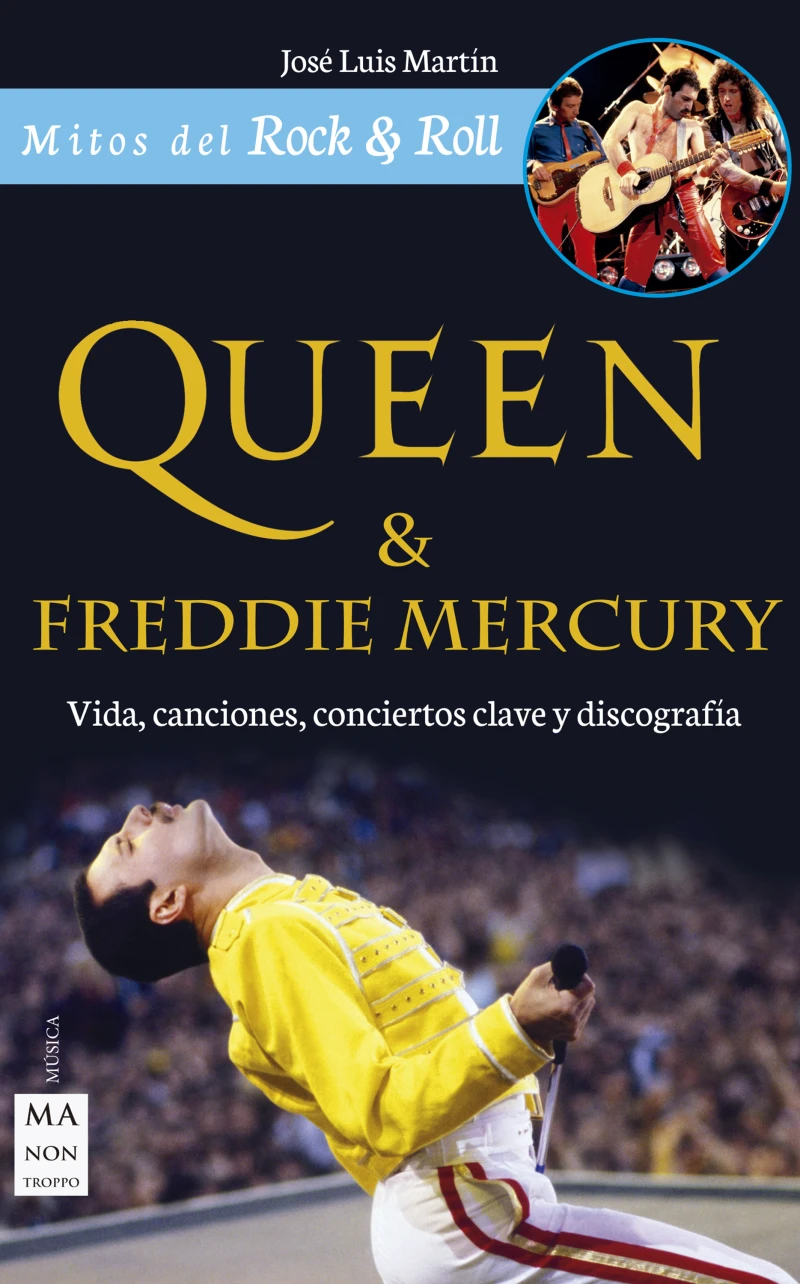 Portada: Queen & Freddie Mercury