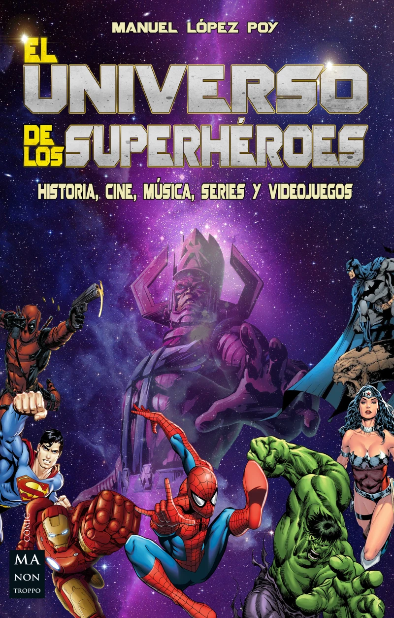 Portada: El universo de los superhéroes