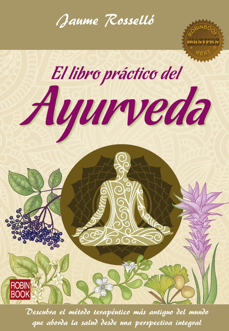 Portada: El libro práctico del Ayurveda