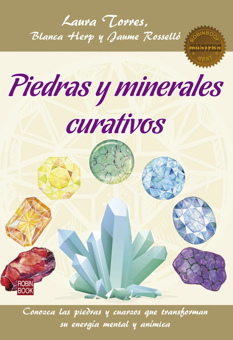 Portada: Piedras y minerales curativos