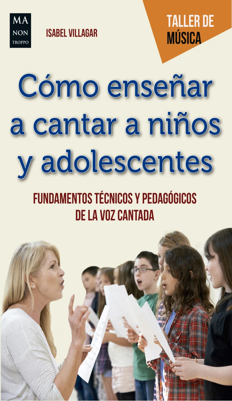 Portada: Cómo enseñar a cantar a niños y adolescentes