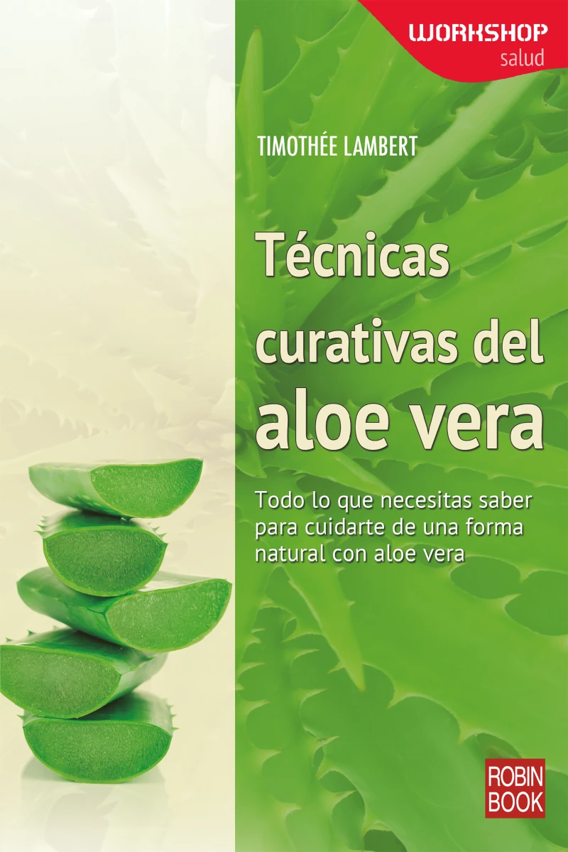 Portada: Técnicas curativas del aloe vera