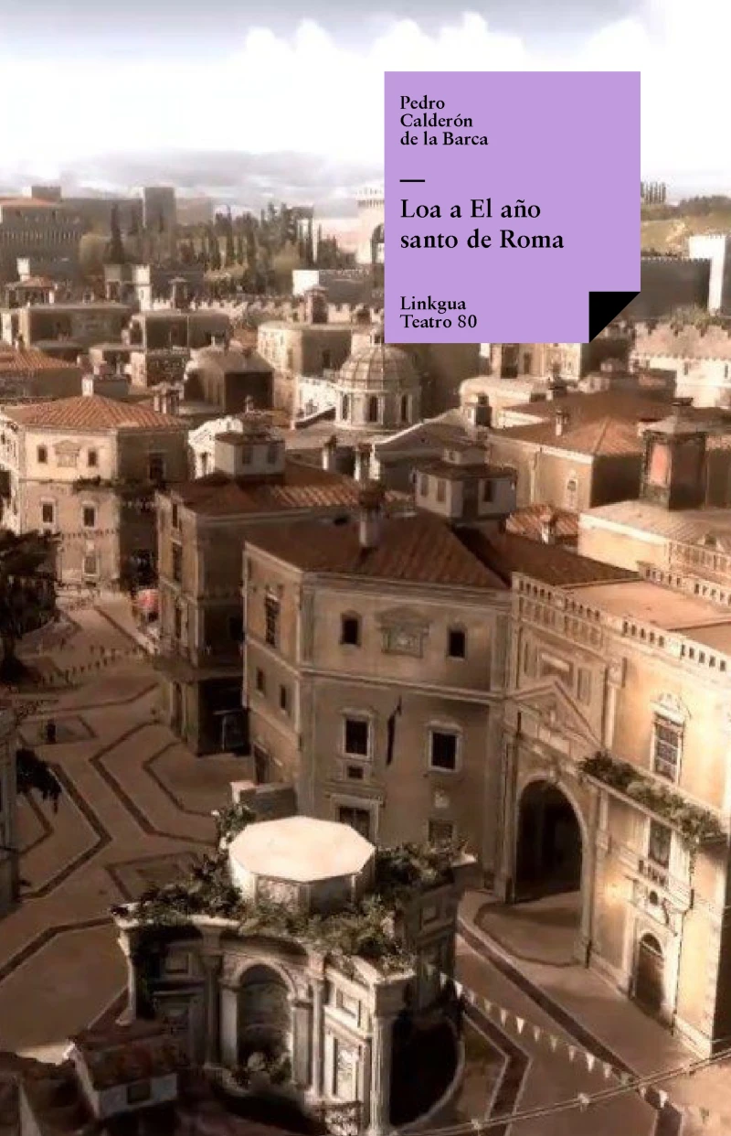 Portada: Loa a El año santo de Roma
