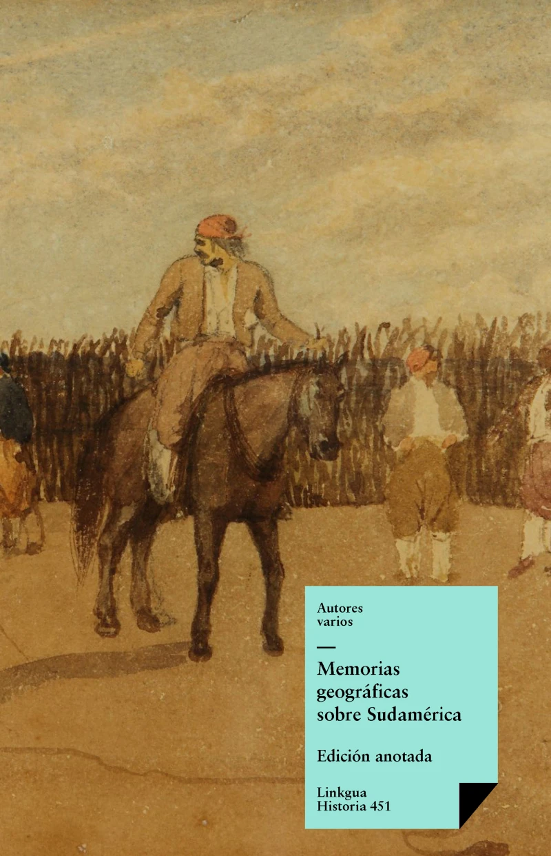 Portada: Memorias geográficas sobre Sudamérica