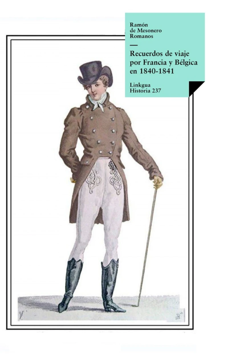 Portada: Recuerdos de viaje por Francia y Bélgica en 1840-1841