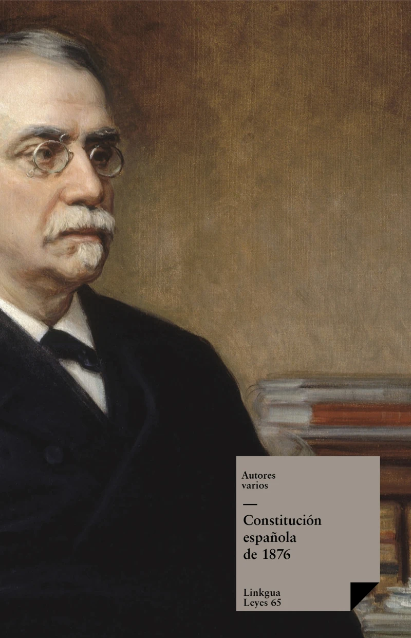 Portada: Constitución española de 1876
