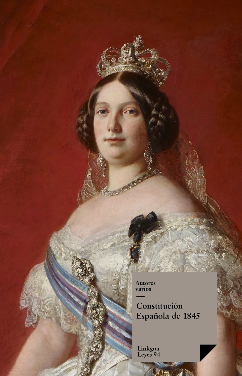 Portada: Constitución Española de 1845
