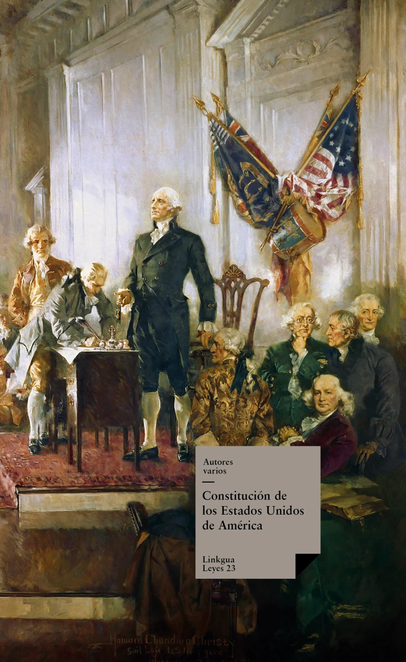 Portada: Constitución de los Estados Unidos de América