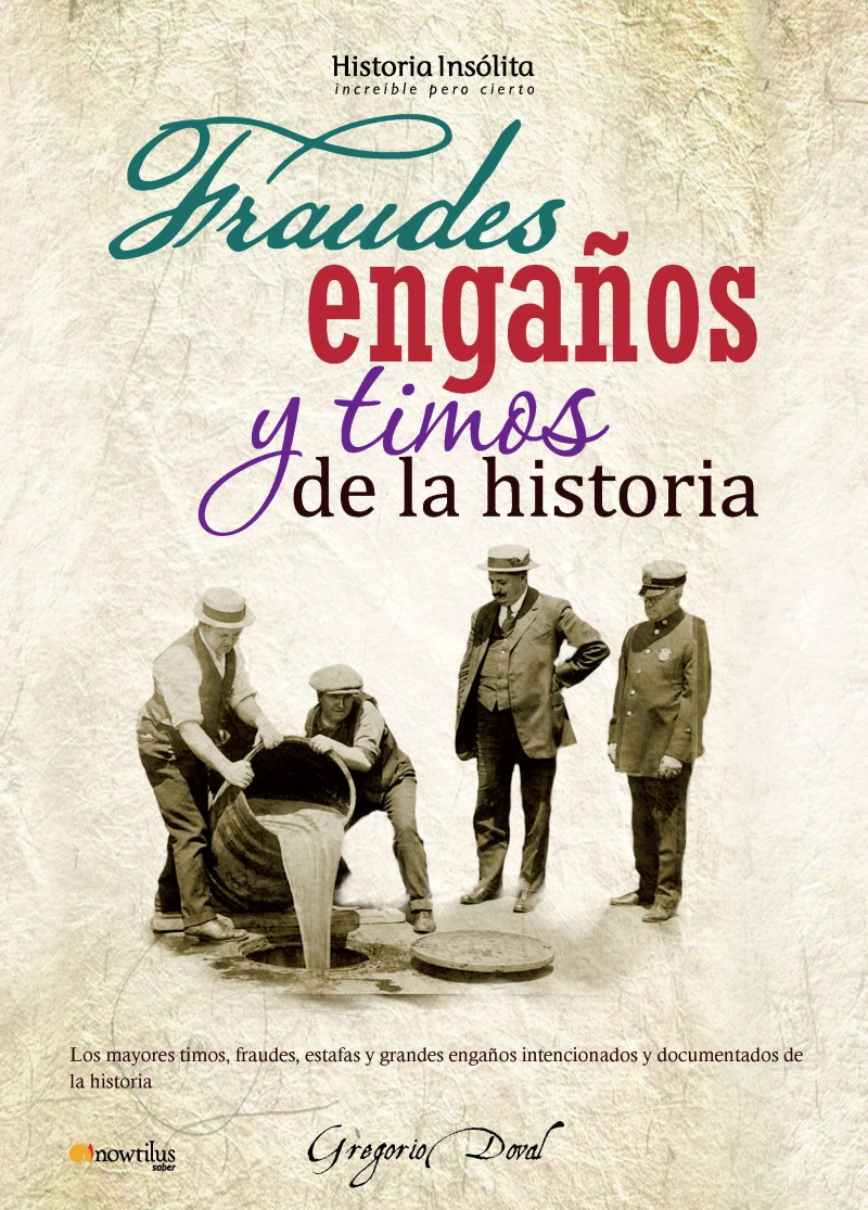 Portada: Fraudes, engaños y timos de la historia