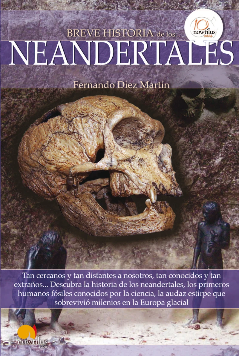 Portada: Breve historia de los neandertales