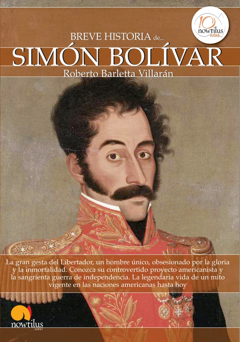 Portada: Breve historia de Simón Bolívar