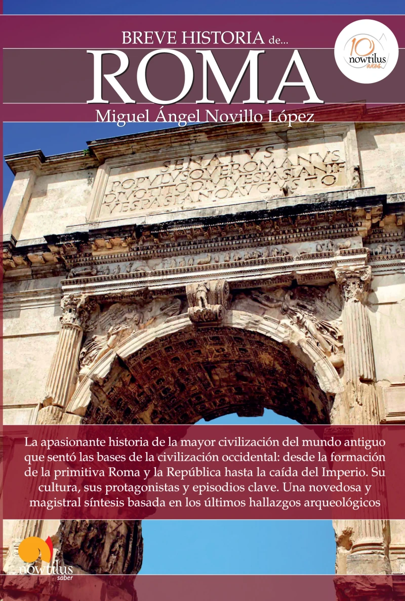 Portada: Breve historia de Roma