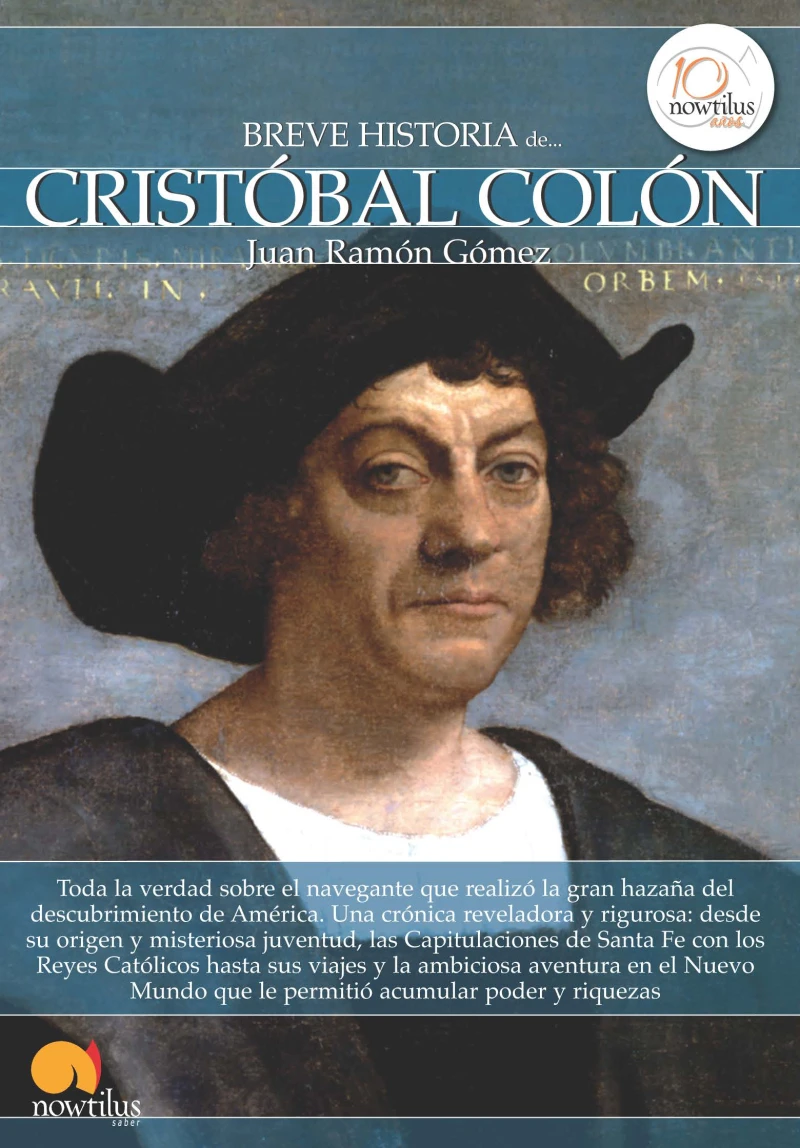 Portada: Breve historia de Cristóbal Colón