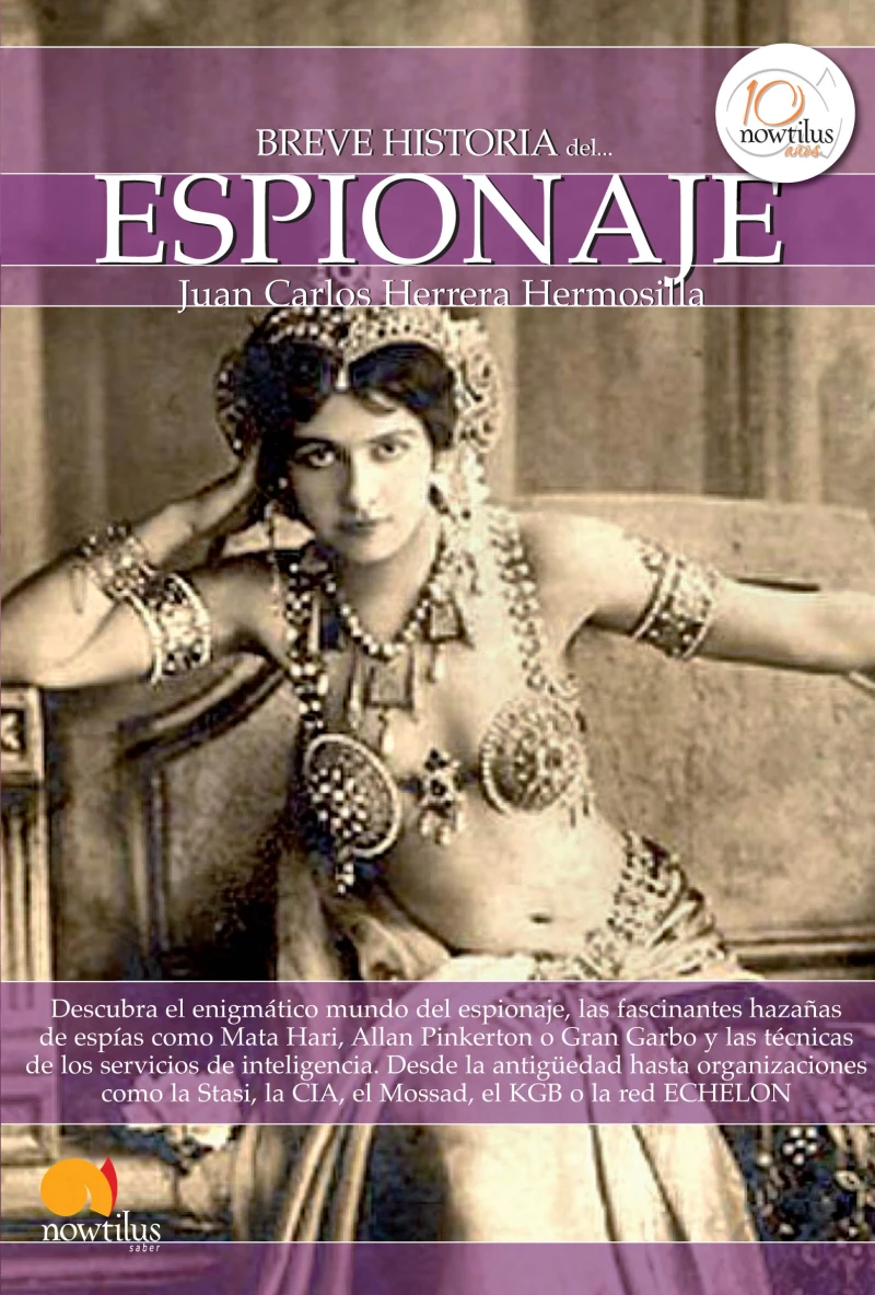 Portada: Breve historia del espionaje