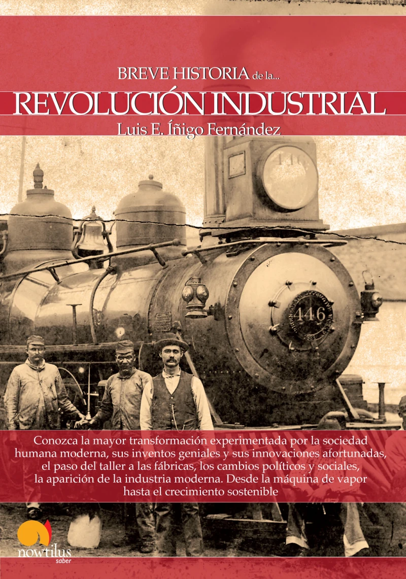 Portada: Breve historia de la Revolución Industrial