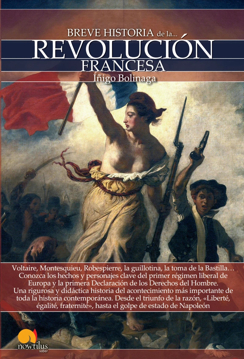 Portada: Breve historia de la Revolución francesa
