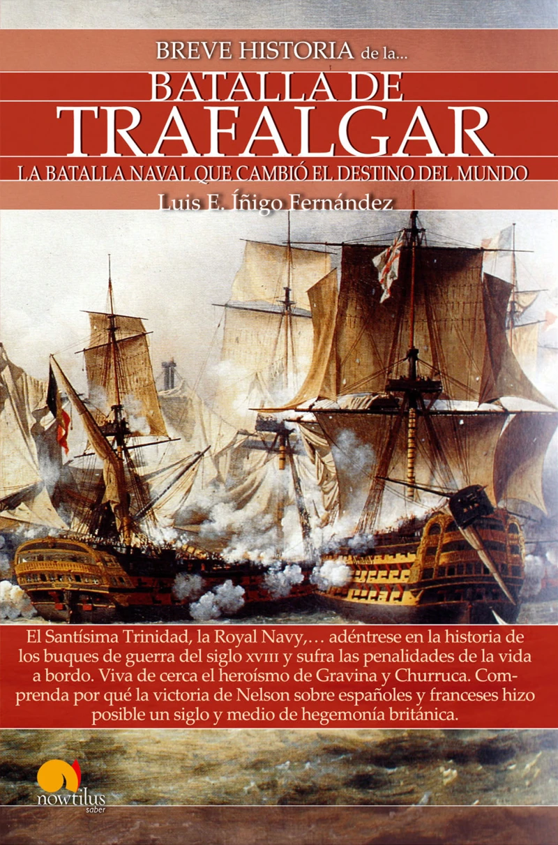 Portada: Breve historia de la batalla de Trafalgar