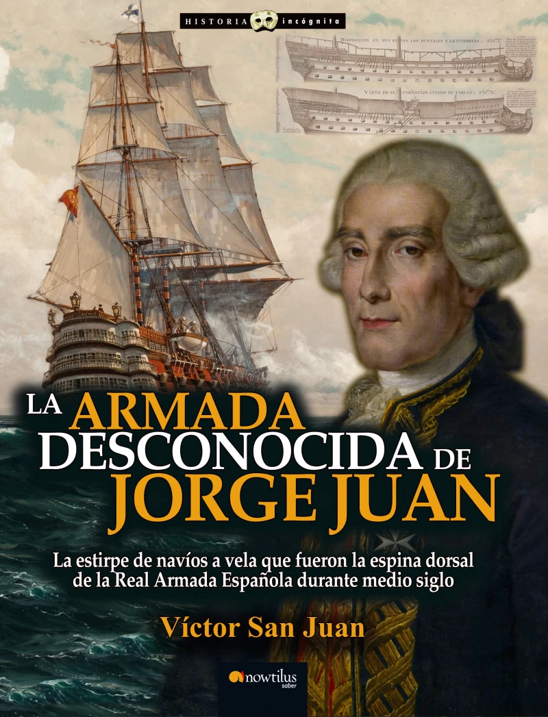 Portada: La armada desconocida de Jorge Juan