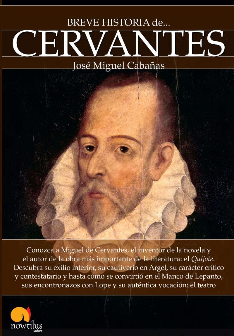 Portada: Breve historia de Cervantes