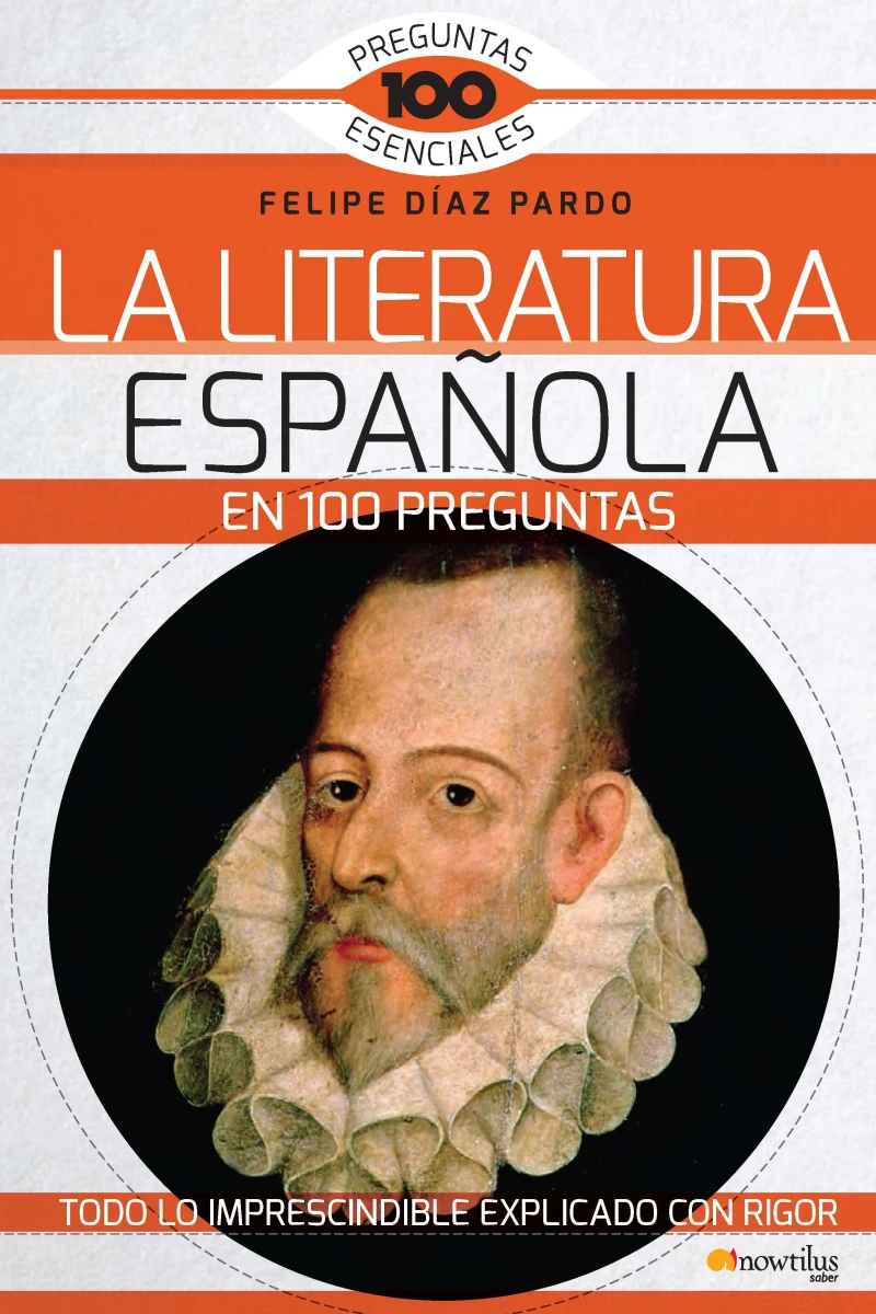 Portada: La Literatura española en 100 preguntas