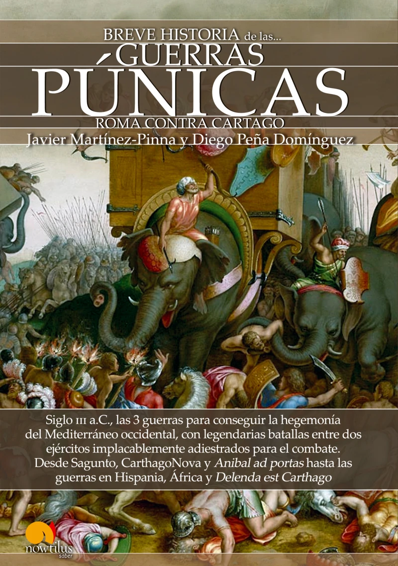 Portada: Breve historia de la Guerras Púnicas