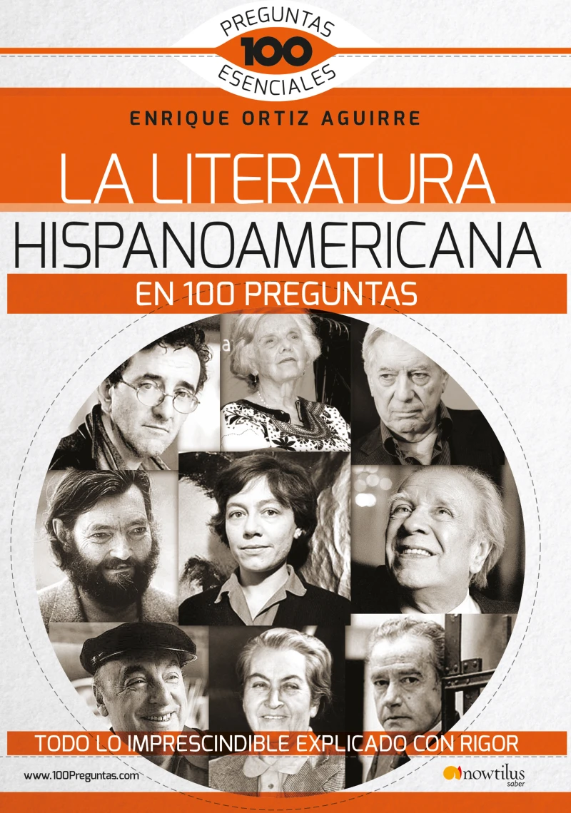 Portada: La literatura hispanoamericana en 100 preguntas