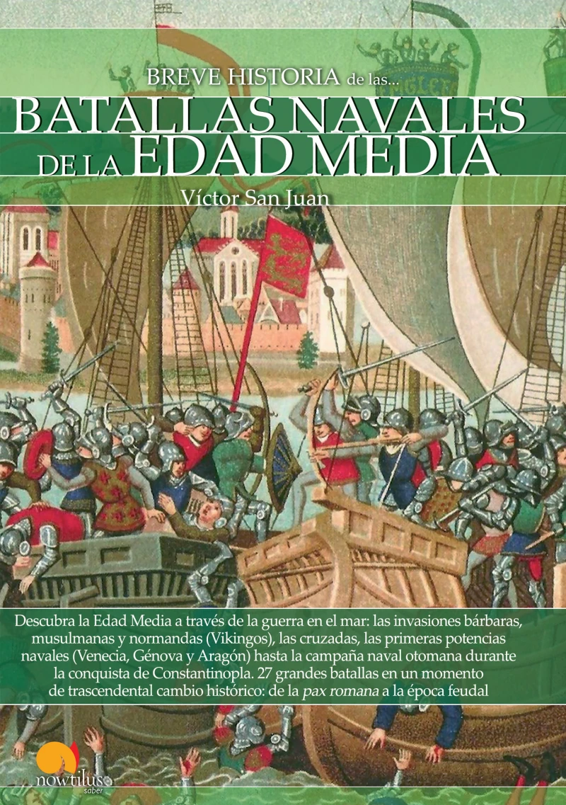 Portada: Breve historia de las batallas navales de la Edad Media