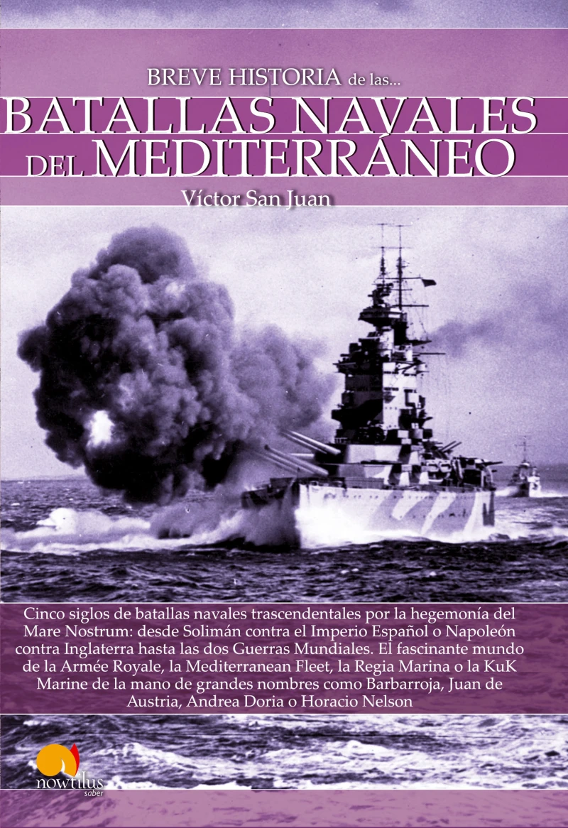 Portada: Breve historia de las batallas navales del Mediterráneo