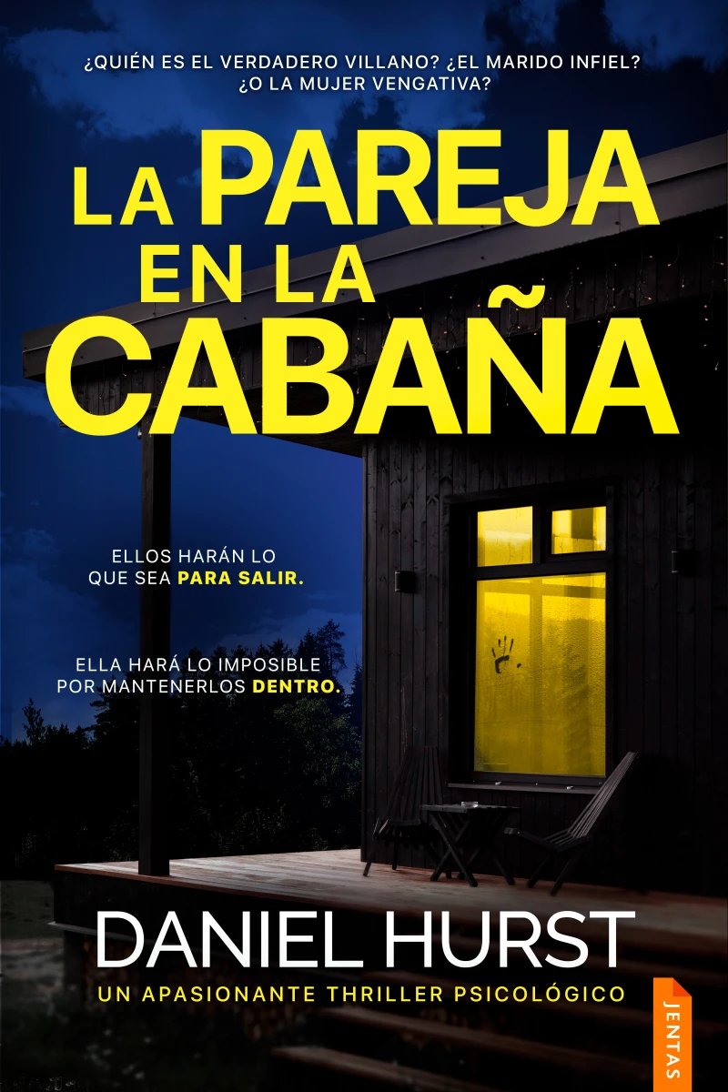 Portada: La pareja en la cabaña