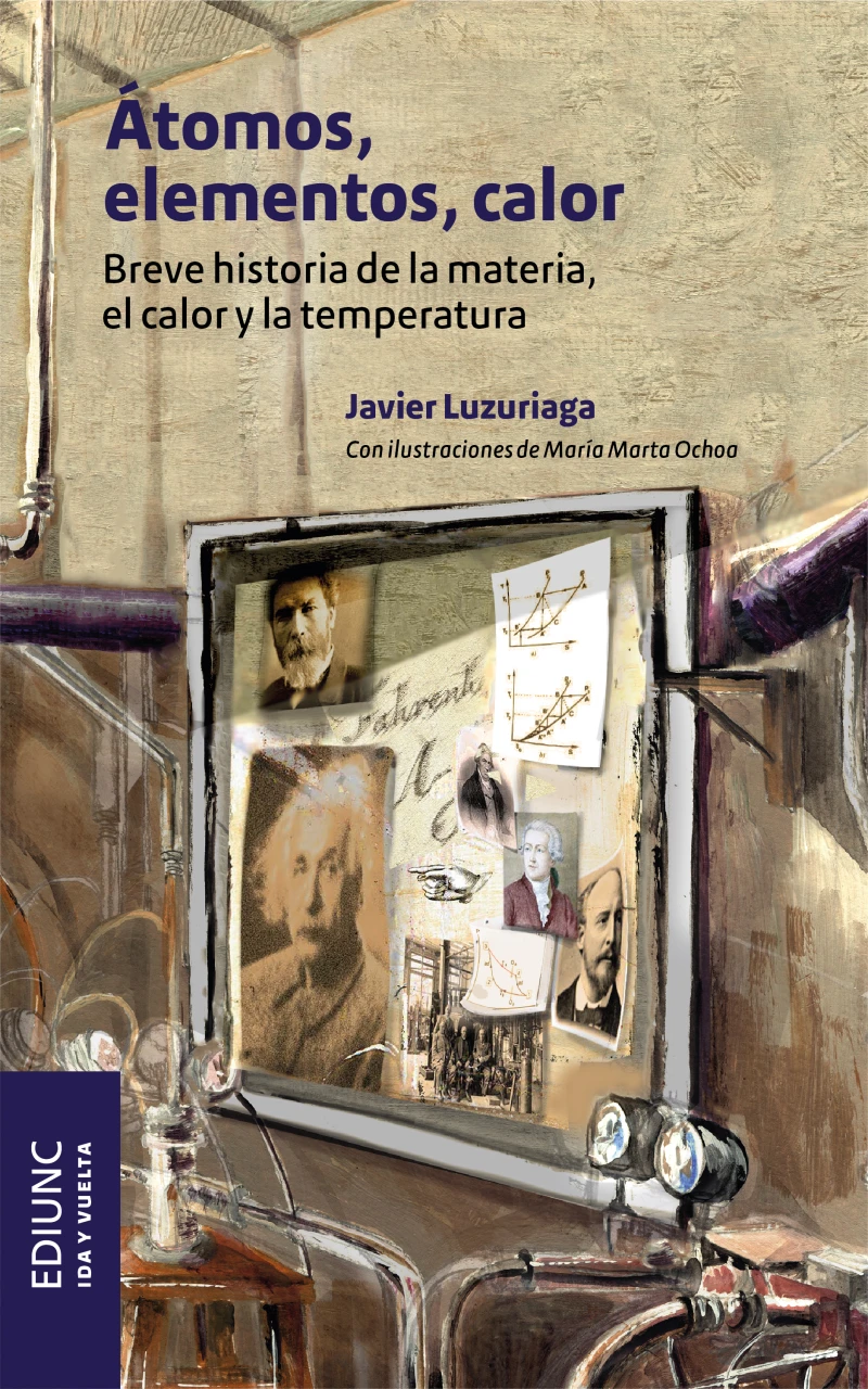 Portada: Átomos, elementos, calor