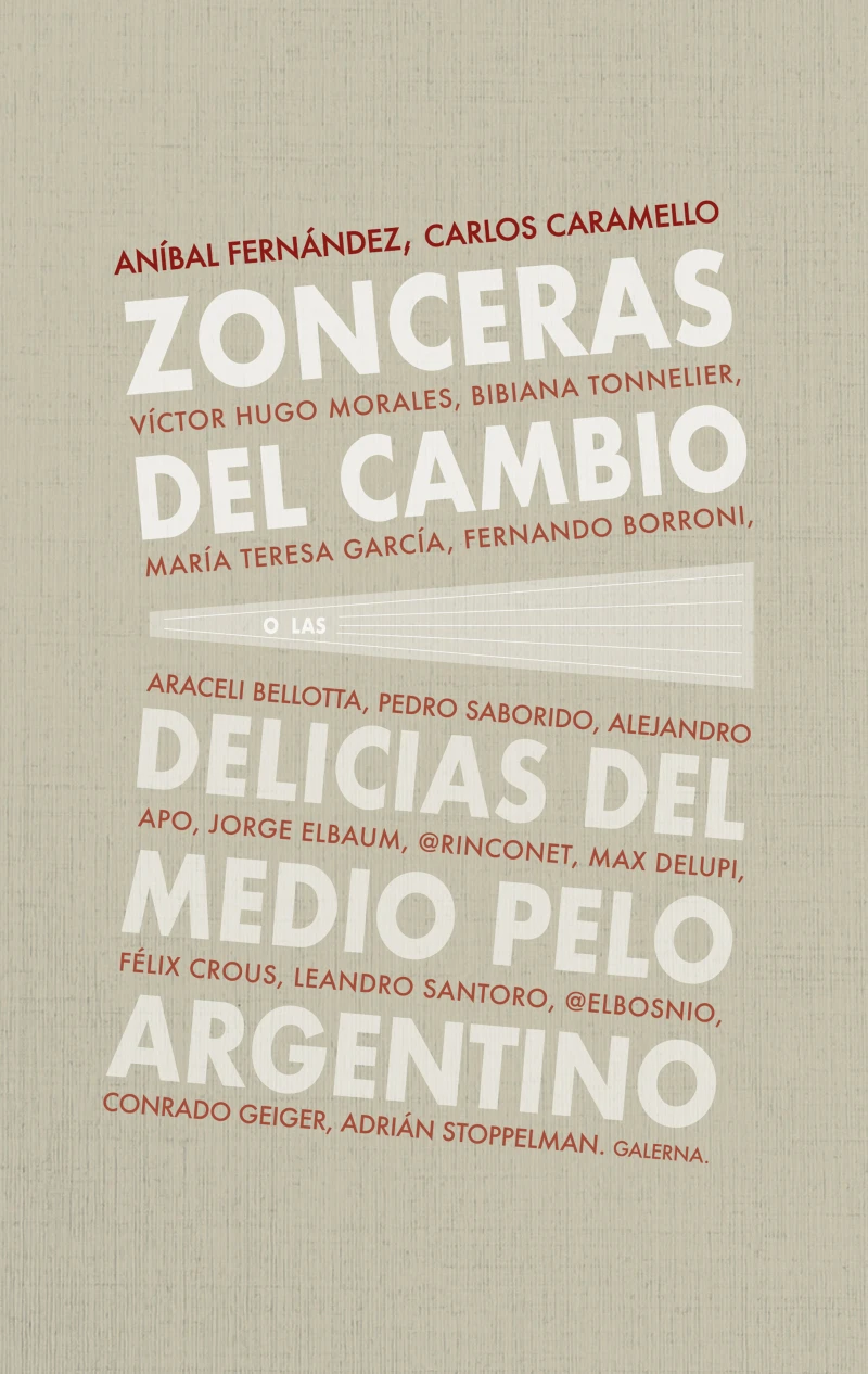 Portada: Zonceras del cambio