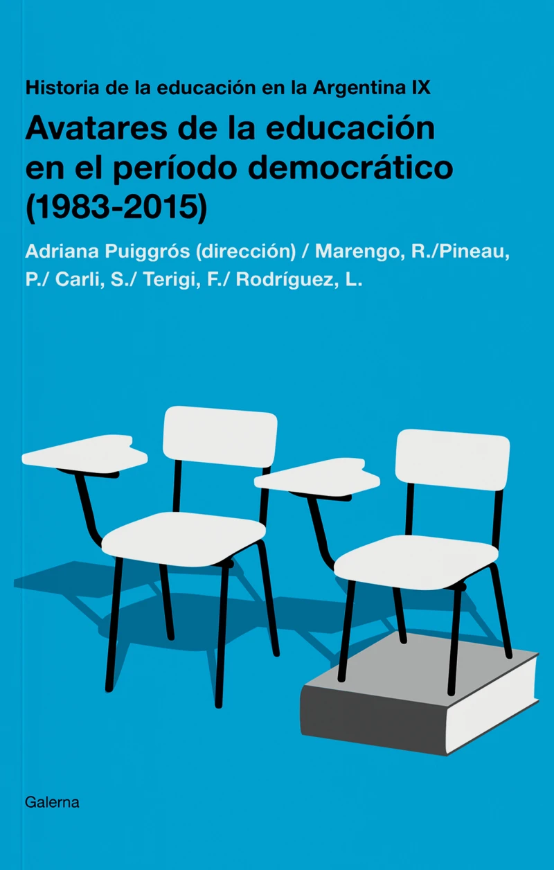 Portada: Historia de la educación en la Argentina IX