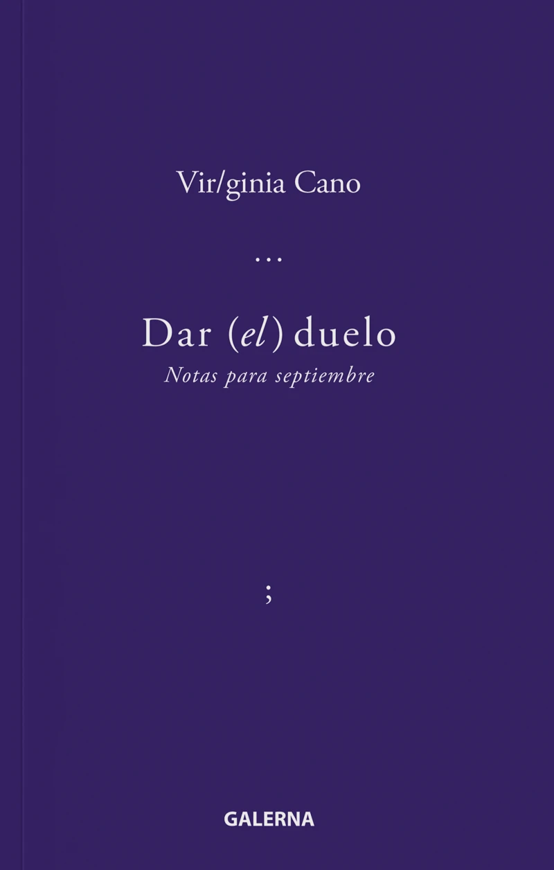 Portada: Dar (el) duelo