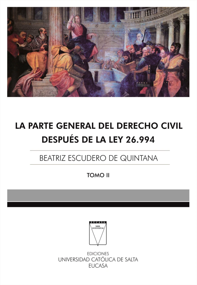 Portada: La parte general del derecho civil después de la Ley 26.994