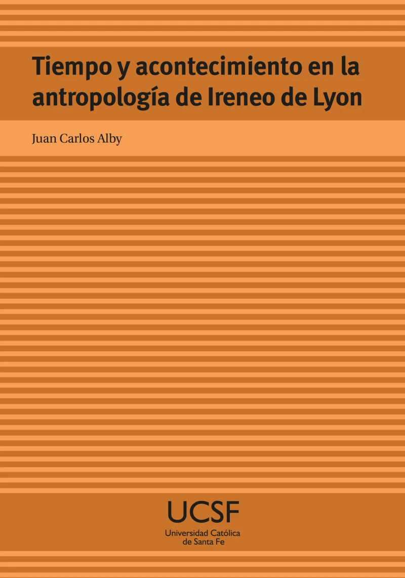 Portada: Tiempo y acontecimiento en la antropología de Ireneo de Lyon